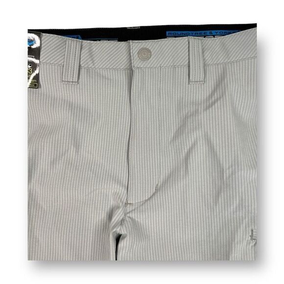 Roundtree & Yorke Performance Straight Fit Flat Front Shorts Size 33 - Picture 5 of 5